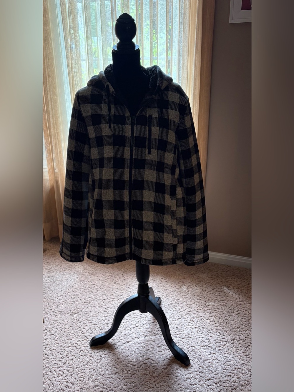 ✨✨Urban Pipeline Plaid Hooded Jacket